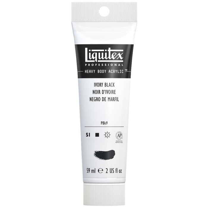 Liquitex (HB) 59ml Ivory Black S1