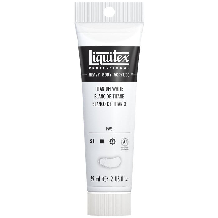 Liquitex (HB) 59ml Titanium White S1 Liquitex (HB) 59ml Titanium White S1