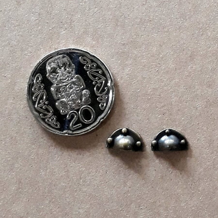 Pair of drawer pulls - 12th scale