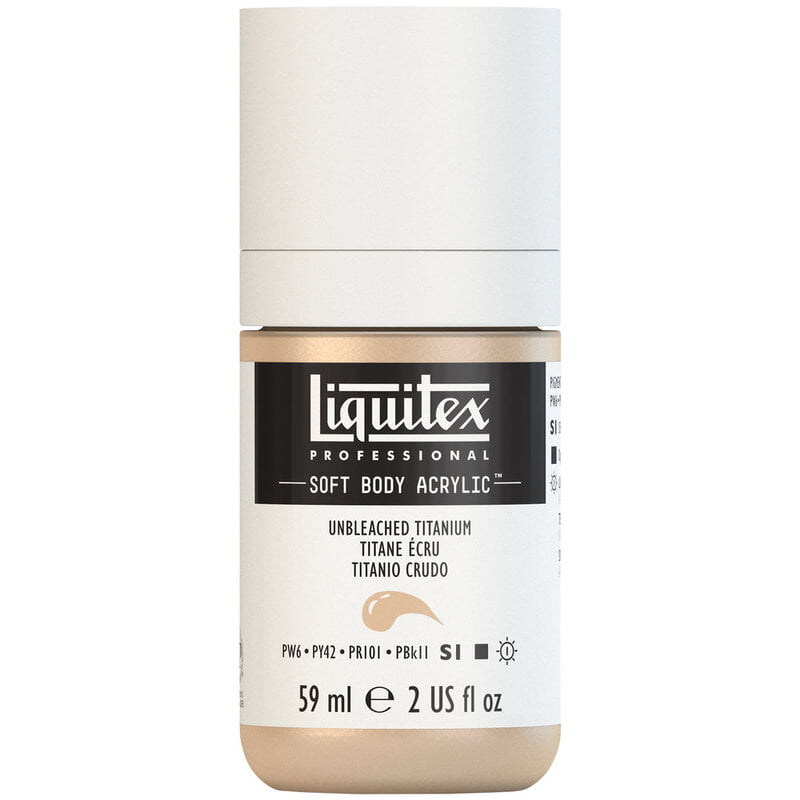 Liquitex (SB) Soft Body Unbleached Titanium White S1