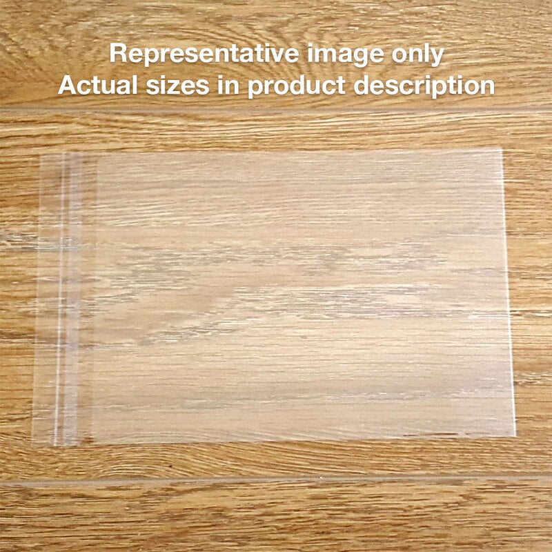 160x240mm 100 self-seal opp bags (Roomy A5) 160x240mm 100 self-seal opp bags (Roomy A5)