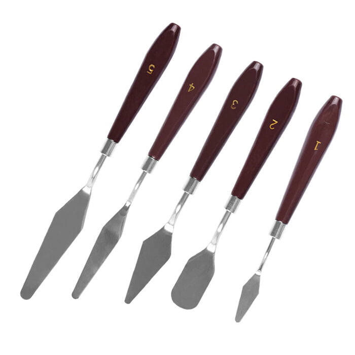 5 pack Artists Palette Knifes