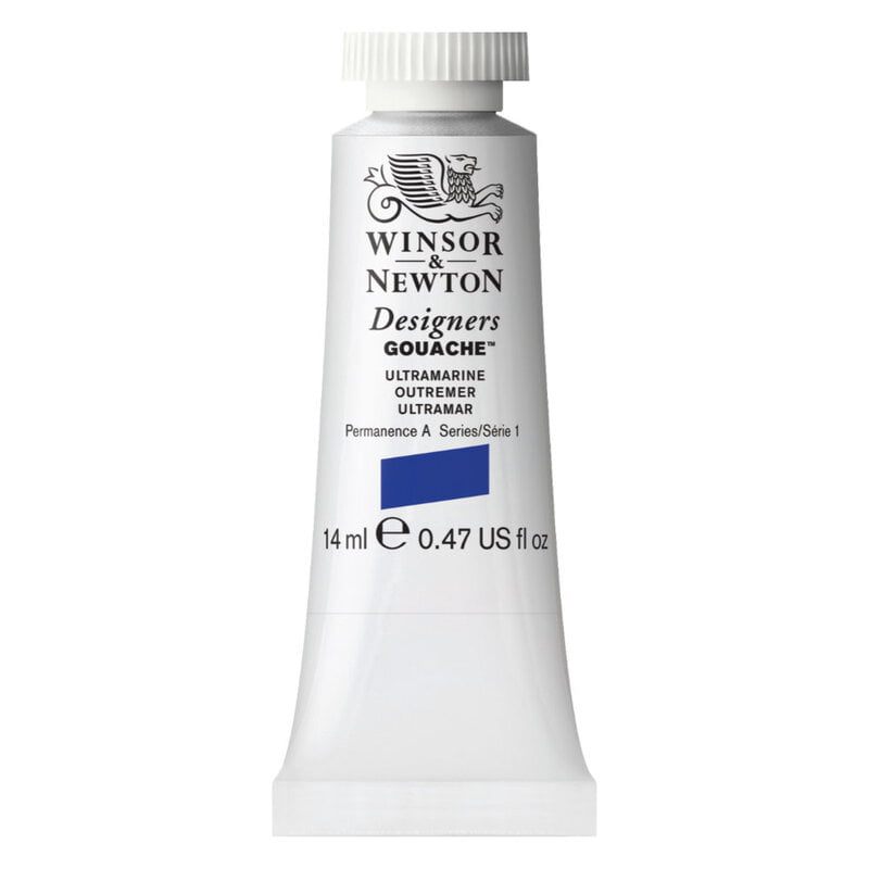 W&N Des Gouache 14ml Ultramarine 660 S1